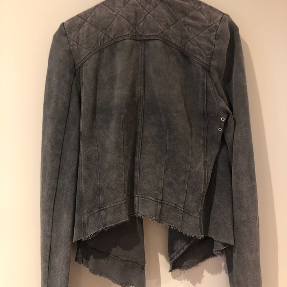 Free People Black Crop Jacket NWT - Picture 3 of 4